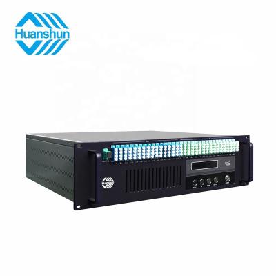 China FTTH WDM PON CATV 1550nm S30 4*30W IPG Laser EYDFA 64 Output 22/23/24 DB Parytterbium Co-coated Amplifier Fiber Optic Amplifier for sale