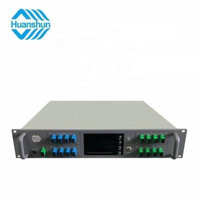 China CATV System WDM EDFA 1550nm 8 Ports 20dB 1550nm PON EDFA Optical Amplifier With Low Noise Figure for sale