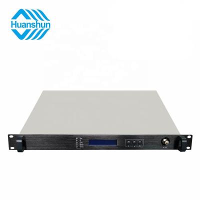 China CATV 1550nm 5dB 13 SBS Internal Modulation External Television Transmitter Fiber Optic Video Transmitter for sale