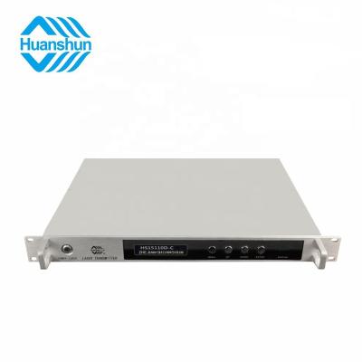 China Direct CATV CATV 1550nm 20KM WDM Modulation Signals Multichannel Fiber Optic Transmitter for sale