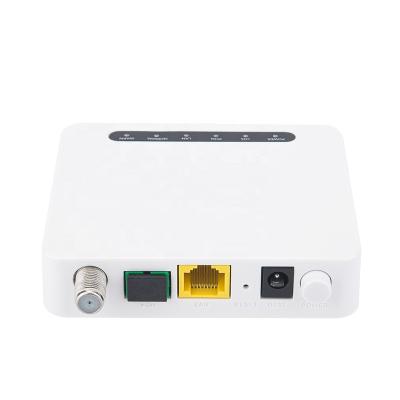 China Hot Selling FTTH/CATV XPON 1550nm CATV 1GE+CATV ONU Supports Dual Mode for GPON and EPON ONT for sale