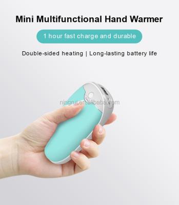 China USB Rechargeable Winter Use Hotel Power Bank Portable Hand Warmers for sale