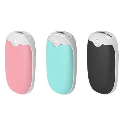 China Hotel 5200mAh High Capacity Hand Warmer and Power Bank Rechargeable Electric Heater for Winter for sale