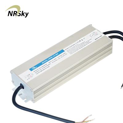 China LED Related Products NRW-12-200 Waterproof Slim LED Outdoor Power Supply IP67 LED Transformer 12V 200W for sale