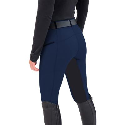 China Quick Dry Women's Riding Pants Breeches Exercise High Waist Sports Riding Gym Gaiters Equestrian Pants for sale