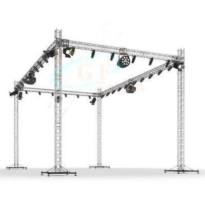 China Event Manufacturer Professional Outdoor Events Stage Roof Truss Systems / Stage Flat Roof Aluminum Truss System for sale