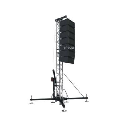 China GF-Lightweight Truss 19ft Aluminum Straight Line 6M Waist Line Loudspeaker Lift Truss Rack for sale