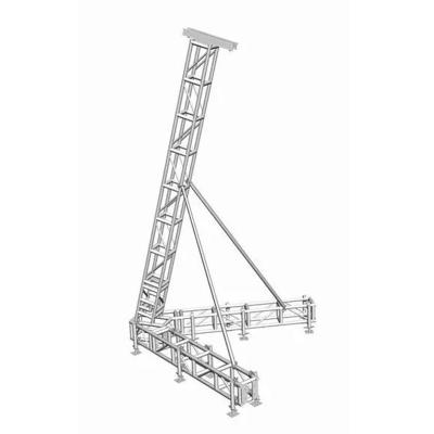 China Lightweight GF-truss 6M Aluminum Line Array Speaker Truss Elevator Stand Truss Display for sale