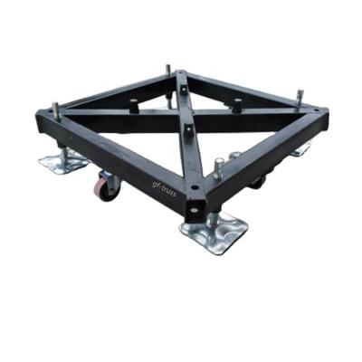 China Outdoor and indoor tower aluminum truss accessories used iron base for truss display for sale