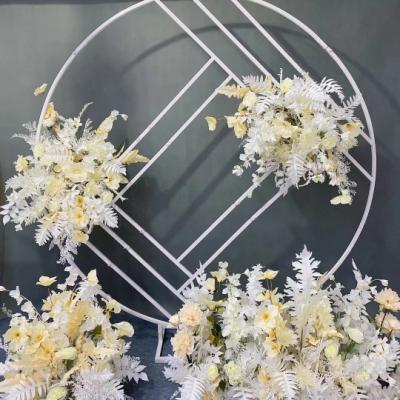 China Durable Non-Standard Custom Backdrop Flower Artificial Wedding Decorations for sale