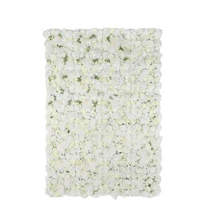 China Artificial Flower Silk Wall Backdrop Easy To Install Detachable Wedding for sale