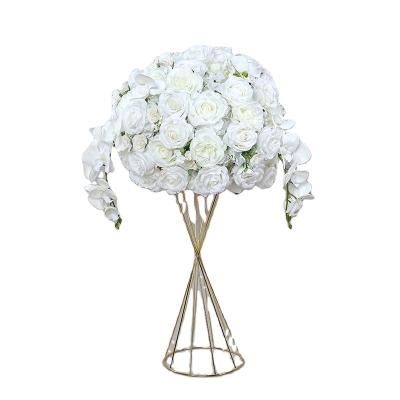 China Korean wedding silk flower simulation flowers decorate the desktop, flower props supplies for sale