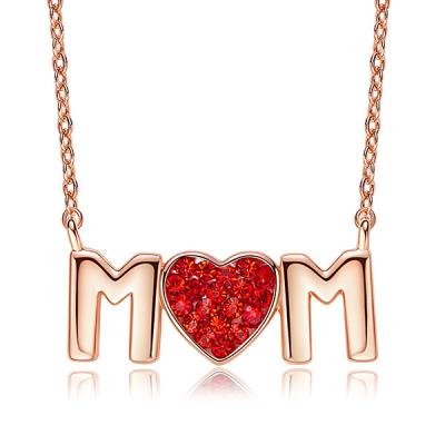 China Fashion Jewelry Copper CLASSIC Love Forever Necklace For Mother for sale