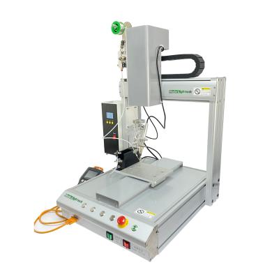 China Desktop PCB Welding USB Soldering Automatic Multi-axis Rotary Station Wire Welding Machine for sale