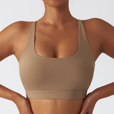 China New Regenerative Running Sports Underwear Women's I-shaped Bra Women's Breathable Quick-Drying Fitness Yoga Top Eco-Friendly for sale