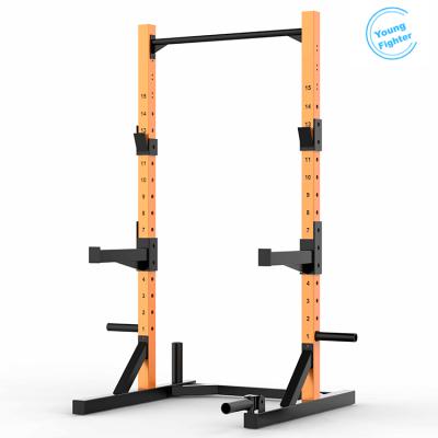 China Fitness Equipment Modern Commercial Power Gym Half Squat Rack for sale