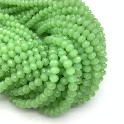 China Other 4x6mm Crystal Rondel Beads Faceted Glass Beads For Jewelry Making DIY Bracelet Necklace Female Jewelry for sale