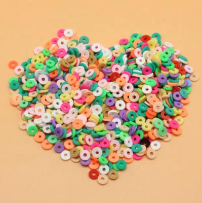 China 6mm Ceramic 250g Colorful Rubber Polymer Clay Beads Spacer Beads For Jewelry Making Diy Accessories And Adult Rings Bracelets Kids for sale