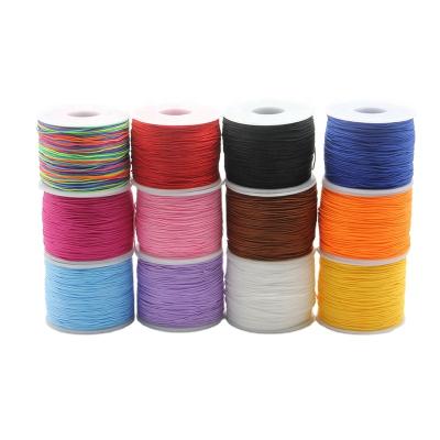 China Korea Nylon Rope 0.6mm 120 yards Many Colors/Wholesale Accessories Jewelry Making Bracelet Stain For DIY Baby Teether A-R-1 Necklace for sale