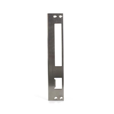 China Part Metal Accessories Door Gusset Plate For Security Concealed Door Lock For Wooden Doors for sale