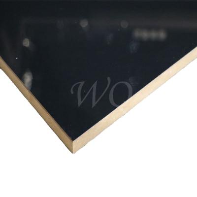 China WQ High Glossy Matte High And Super High Quality Moisture Proof PET Laminated MDF Board Products for sale