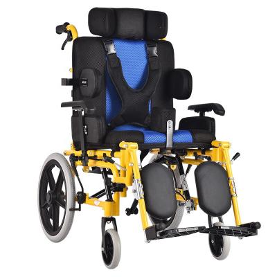 China Convenient Pediatric Hydraulic Reclining Wheelchair For Cerebral Palsy for sale