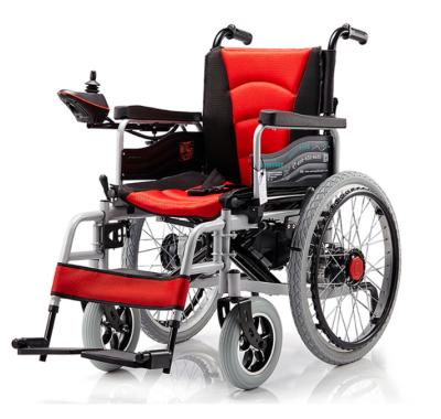 China New Type Automatic Aluminum Materials Lie Down Electric Folding Wheelchair for sale