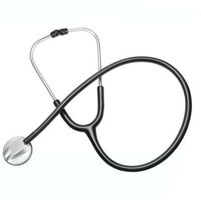 China Aluminum Alloy Professional Single Head Wolesale Hospital Nurse Home Stethoscope With Customizable Logo for sale