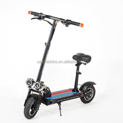 China Unisex Foldable Electric Scooter Adult Fast 250W 180W Portable Drive Adults Eu Warehouse Scooters Powerful for sale