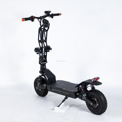 China Unisex EU Stock 100KM 5600W Powerful Electrical Scooter Dual Motor Foldable 11Inch E Scooters 85km/h Fat Tire Off Road Electric Scooter for sale