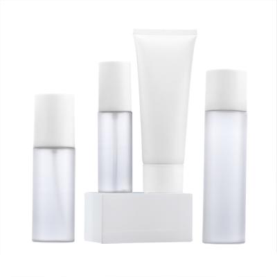 China BEAUTY PACKAGING new style plastic bottle tube 50ml 100ml 150ml pet lotion pump bottle for sale