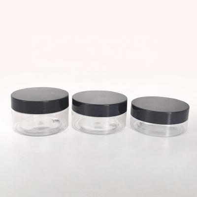 China Hot Sale 2oz 3oz 4oz 5oz 8oz Household Product Plastic Bottles With Gold Color Black White Silver Lids for sale