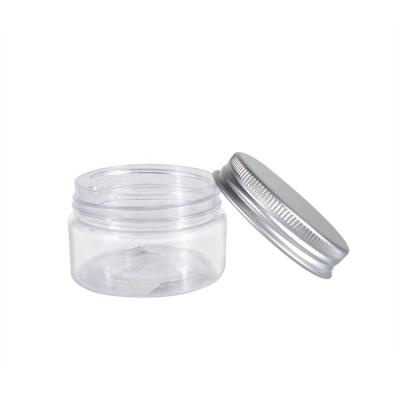 China BEAUTY PACKAGING 8oz Plastic Food Wide Mouth Pet Plastic Jar 100ml 200ml 300ml 500ml for sale