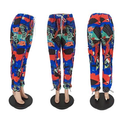 China R QUICK DRY Youth Style Clothing Fashion Printed Youth Women Casual Style Drawstring Pants Streetwear Hot Selling Clothing for sale