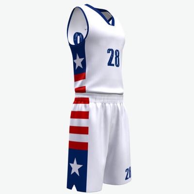 China Custom Wholesale Antibacterial Sublimation Antibacterial Wholesale 3d Print Tank Top Casual Team Uniforms Team Uniforms Tank Top Basketball Sports Tee for sale