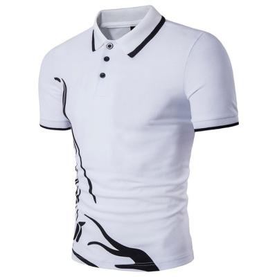 China Anti-Wrinkle Men Summer Fashion Polo Shirts High Quality Short Sleeve Tops Men's Breathable Brand Polo Shirt Tees for sale