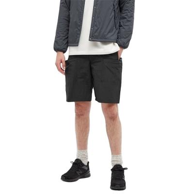 China Cargo Shorts Men's Anti-Wrinkle Lightweight Street Wear Black Shorts Casual 3M Cotton Piping Drawstring Pockets Cotton And Polyester for sale