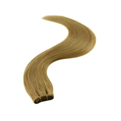 China Light Brown Silky Straight Human Hair Extension 100 Remy Wave Hair for sale