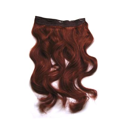 China Curly Curl Factory Customized Wet and Wavy One Piece Clip In Indian Remy Hair Clip In Hair Extension for sale