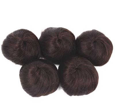 China Natural color donut hair bun bun over 1 year old for sale