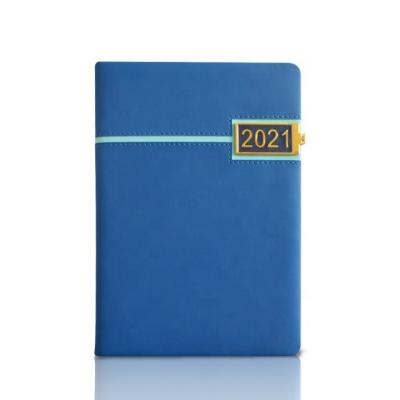 China 2021 Inner core a5 custom logo rich custom logo PU magnetic notebook diary hardcover metal diary notebook 2021 for sale