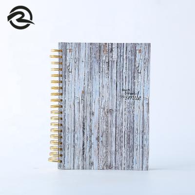 China Promotional Cheap Gift Spiral Paper Notebooks All Kinds of Texture Printing School Stationery Custom Elastic Notebook RY-18184 NC; ZHE for sale