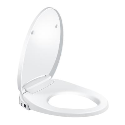 China Automatic Electronic Bidets Oval Layout Smart Toilet Seat Covers Seat Toilet Seat Ball Remover for sale