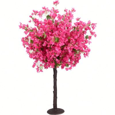 China Eco-friendly Artificial Cherry Blossom Tree Centerpiece Wedding Decoration Table Cherry Blossom Tree for sale