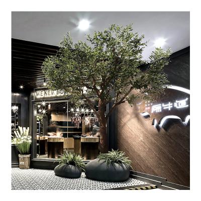 China Large CLASSIC Landscape Decoration Olive Tree Plant Artificial Olive Tree Decoration for sale