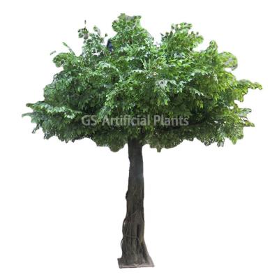 China High Quality CLASSIC of Green Artificial Banyan Plant Artificial Tree for Home Decor Artificial Ficus Tree for sale