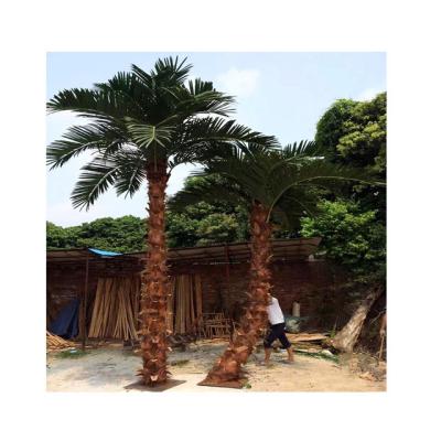 China CLASSIC Artificial Outdoor Plastic Tall Coconut Palm Tree For Shopping Mall Indoor Decoration for sale