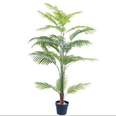 China Eco - Friendly 5ft Artificial Tropical Palm Bush Plants For Home Decoration for sale