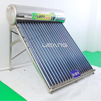 China New technology lebang 300L liters outdoor professional high quality anu vacuum tubes solar water heater system price for sale