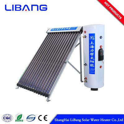 China Aluminum alloy U-pipe copper tube solar collector roofing sun power solar water heater price for sale